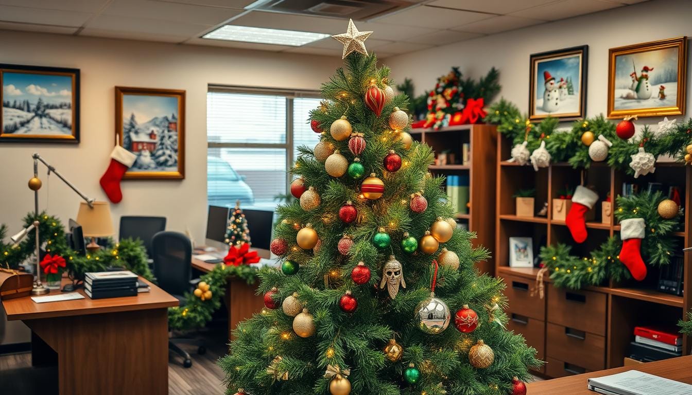 christmas decor ideas for workplace