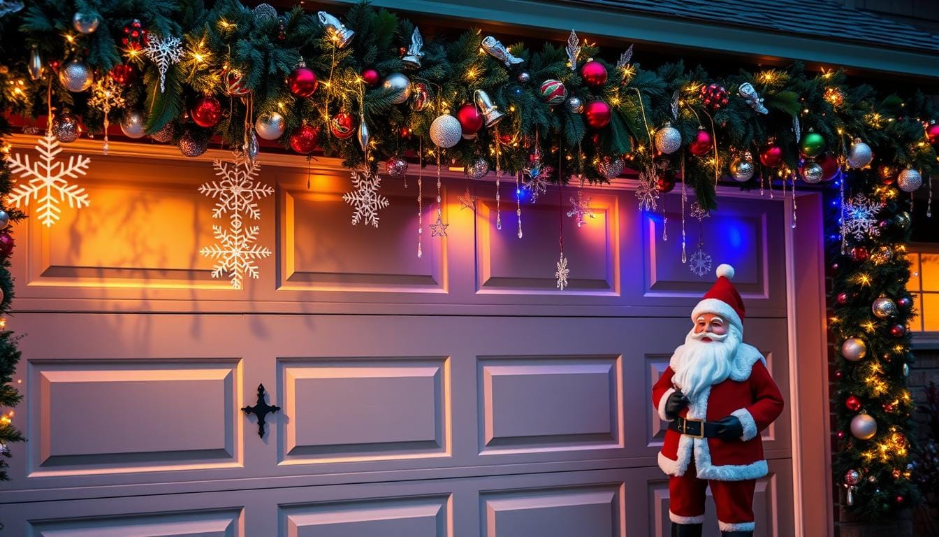 Decorate Your Garage Door: Unique Christmas Decor Ideas 1 christmas decor ideas garage door