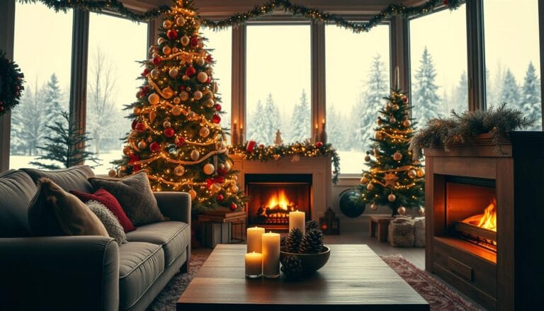 christmas decor ideas living room