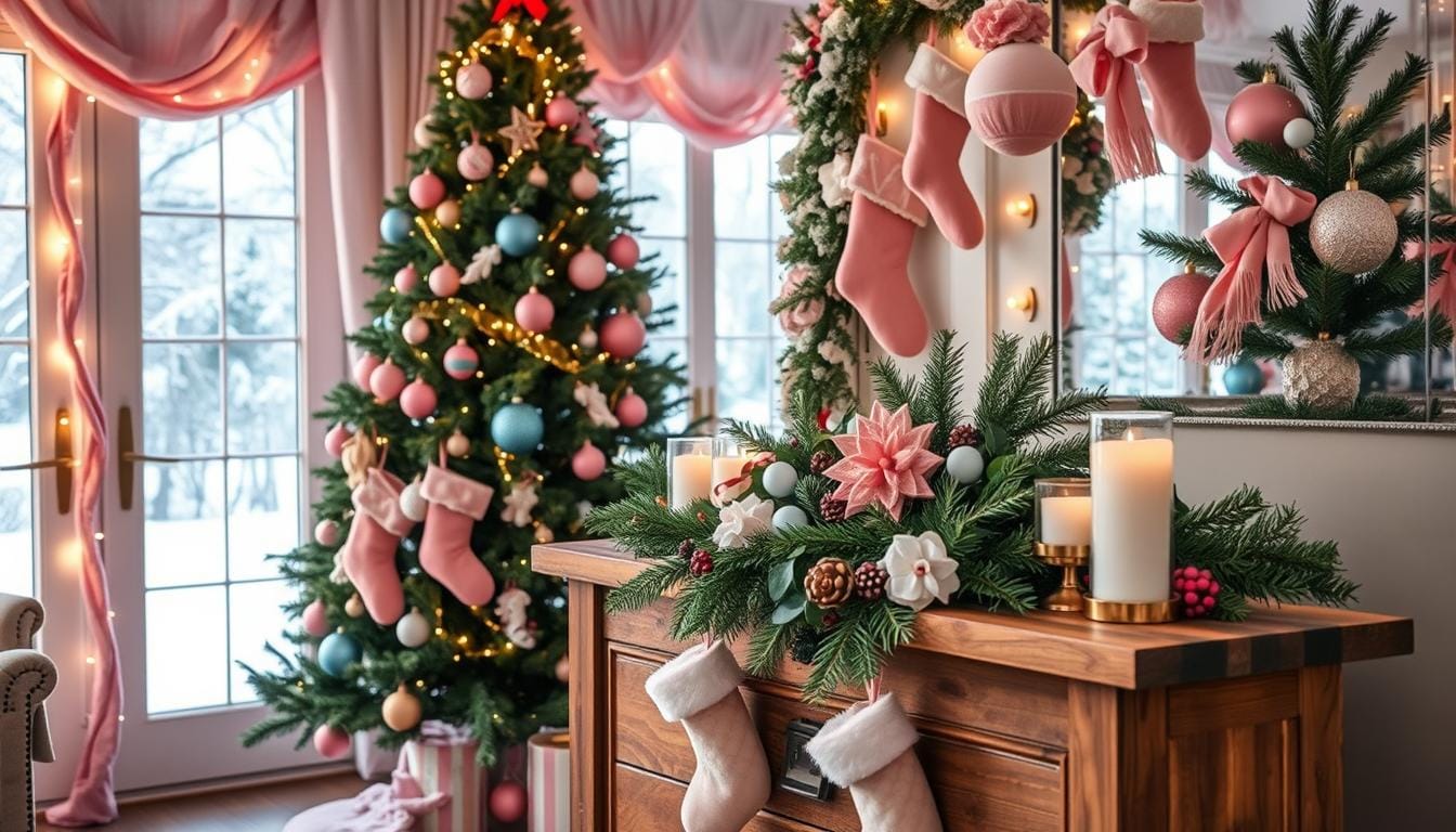 Home Decor & DIY Woodworking Projects-Inspire Your Space 1 christmas decor ideas pink and blue