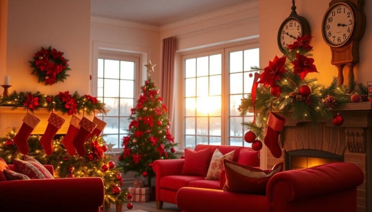 christmas decor ideas red