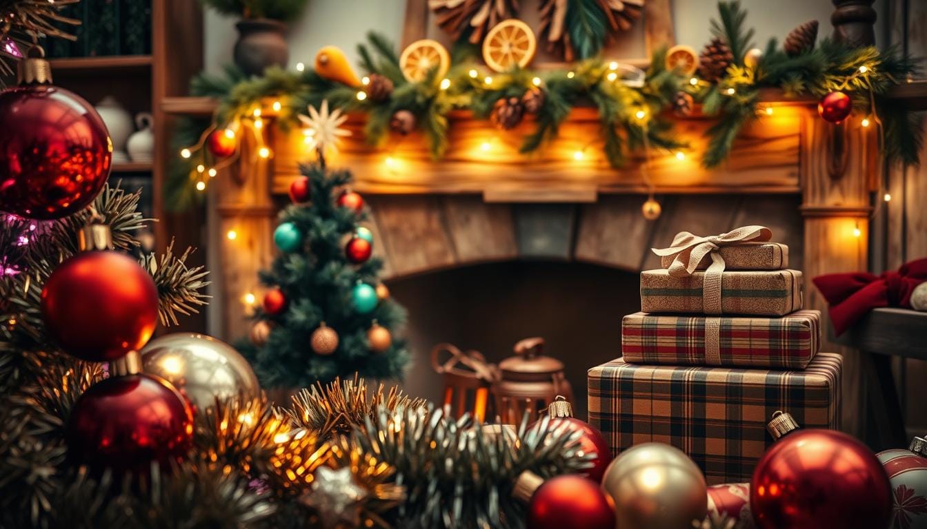 christmas decor ideas retro