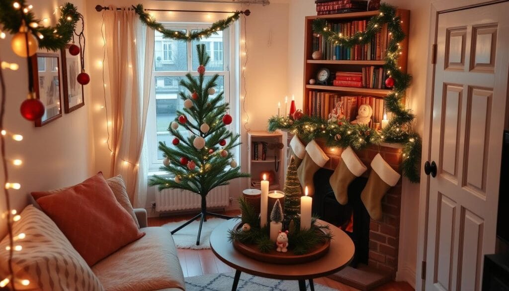 christmas decor ideas small apartment