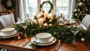 christmas decor ideas table