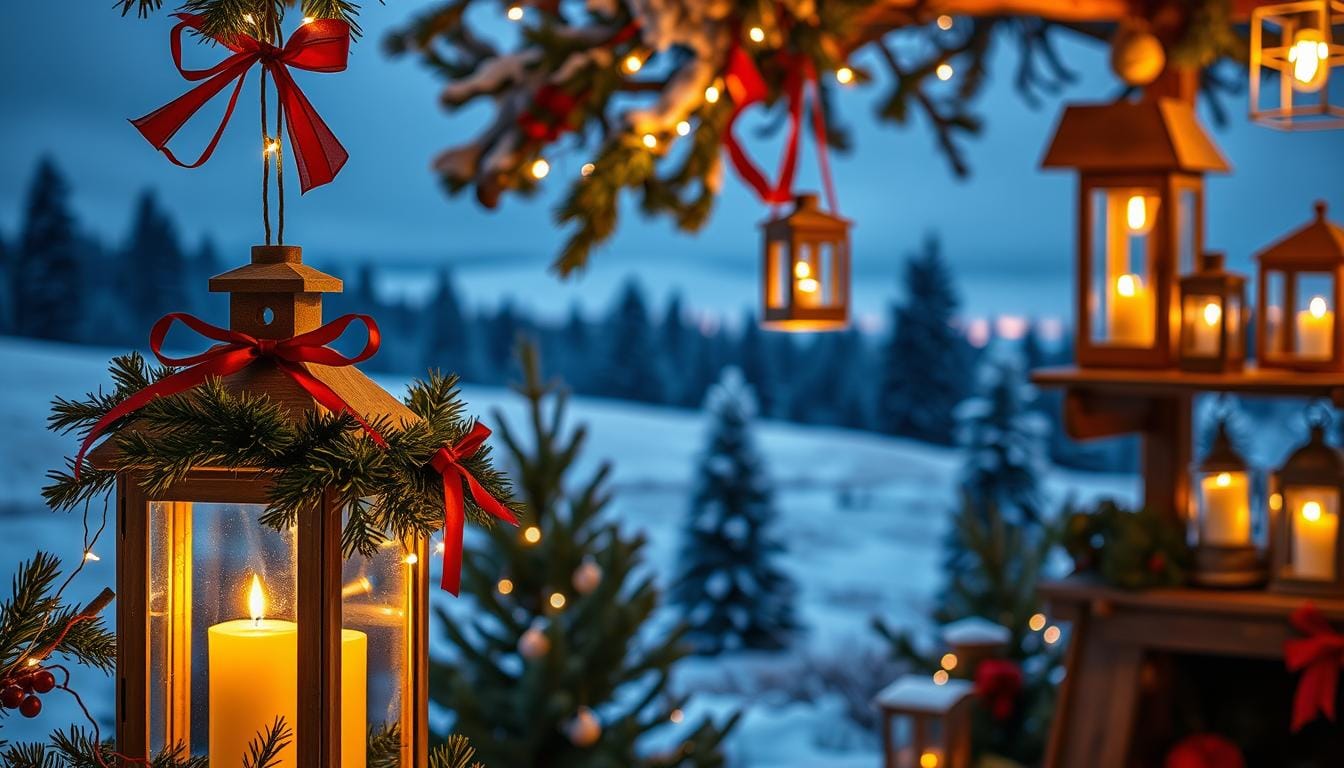 christmas decor lantern ideas