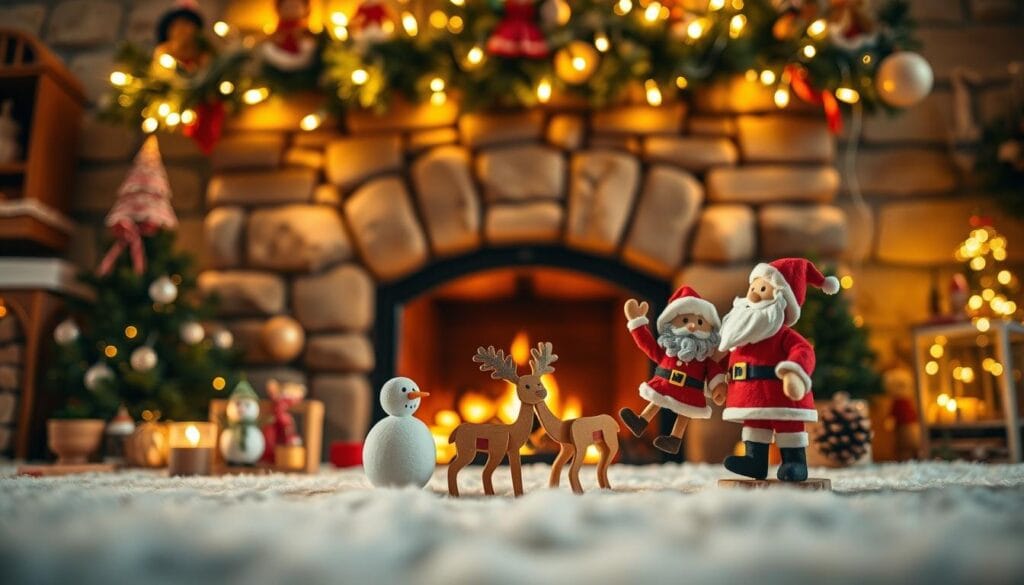 christmas fireplace decor ideas diy