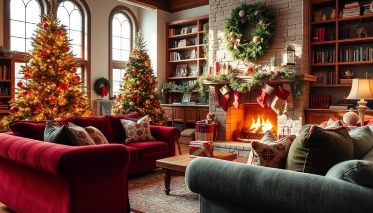 christmas home decor ideas living room