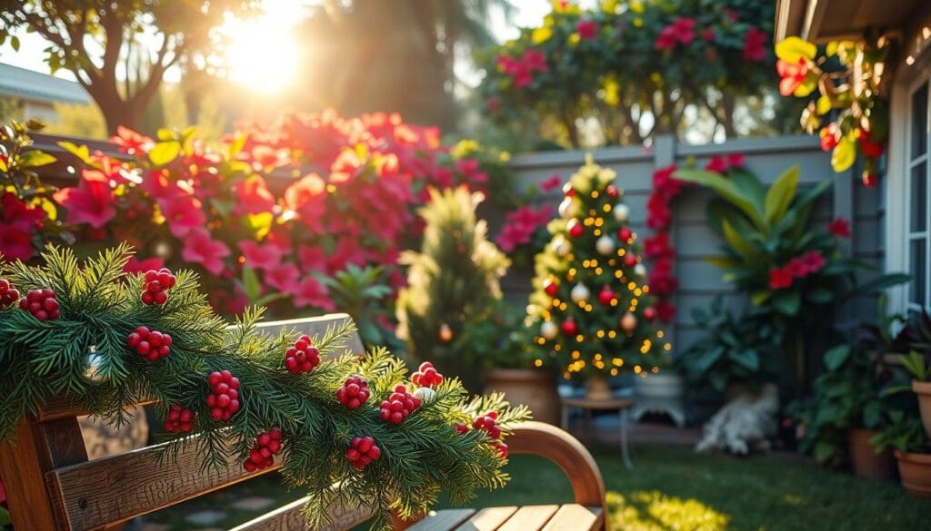 christmas in july decor