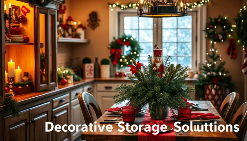 christmas kitchen decor ideas cabinets