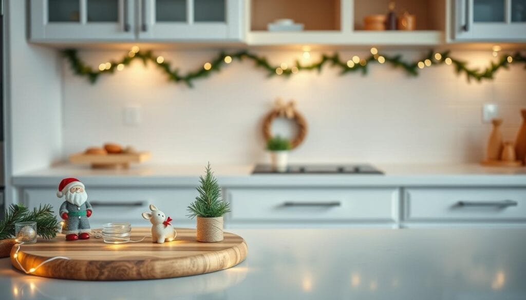 christmas kitchen decor ideas cabinets