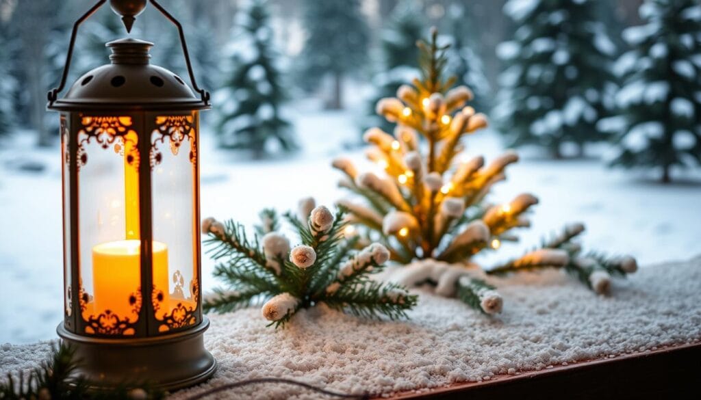 christmas lantern lighting