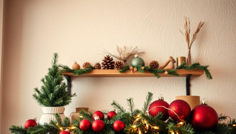 christmas shelving decor ideas
