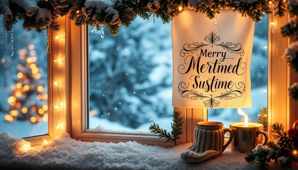 christmas window decorations