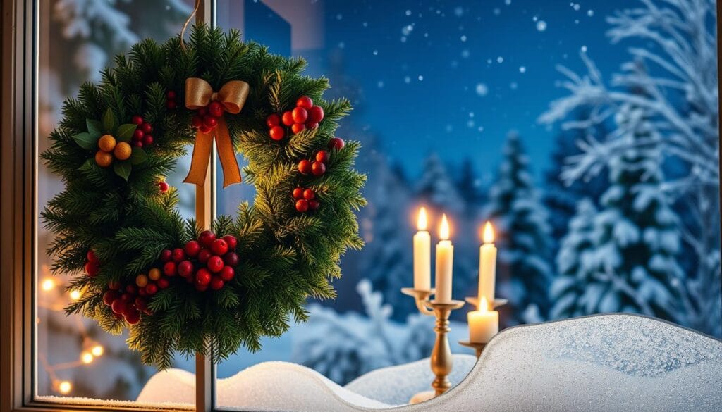 christmas window decorations