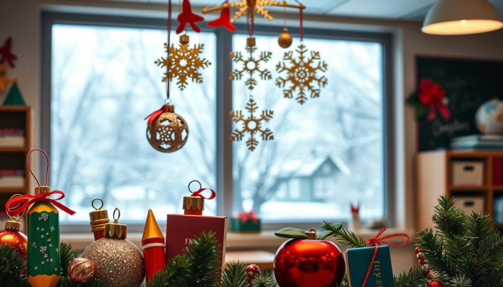 classroom Christmas ornaments