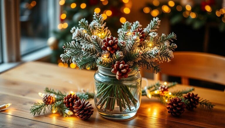clear glass vases decor ideas christmas