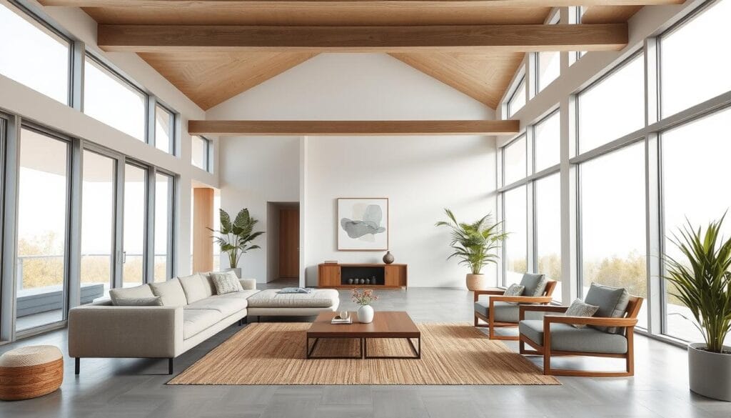 contemporary decor open spaces
