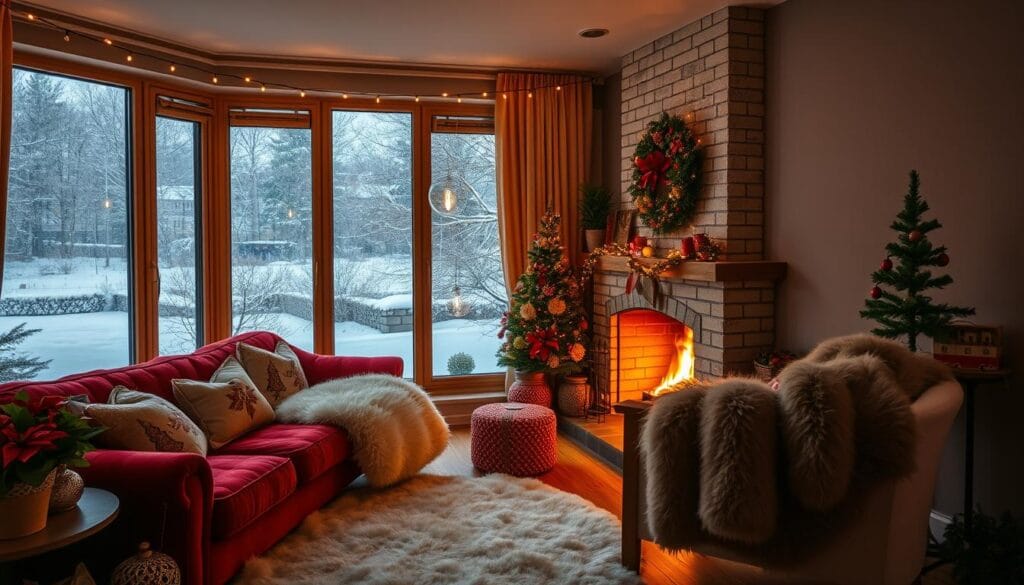 cozy apartment christmas ideas