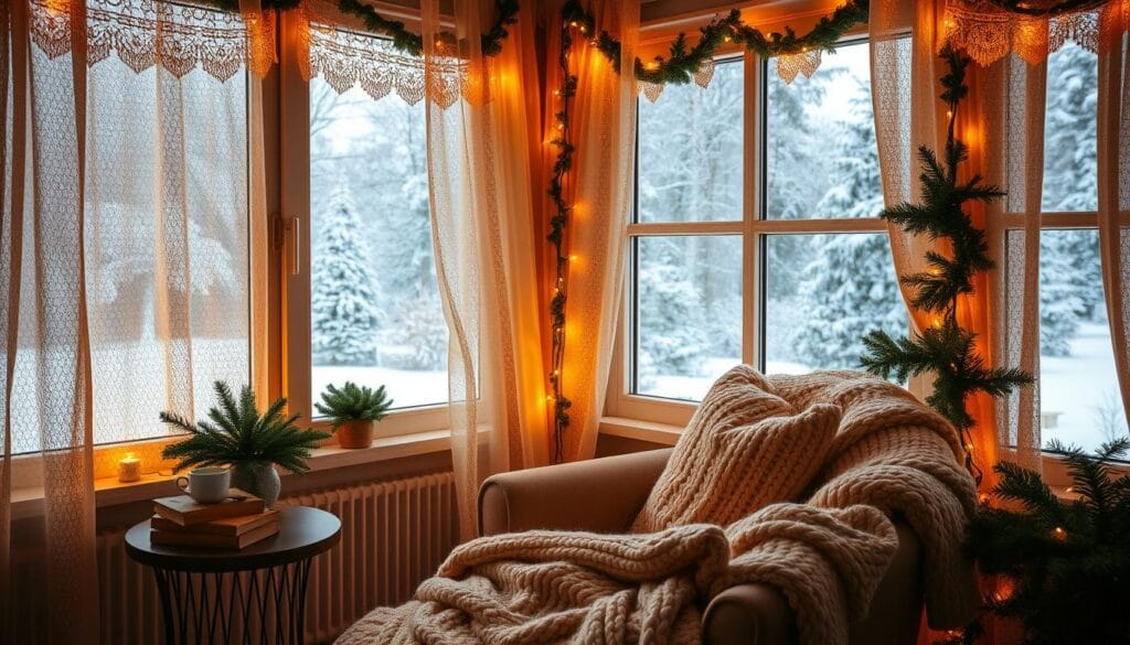 cozy reading nook
