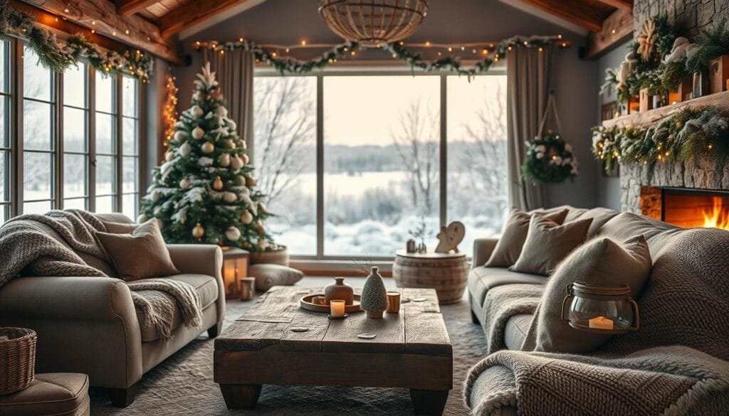 cozy winter wonderland decor