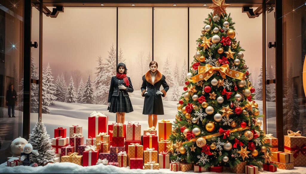 department store window display