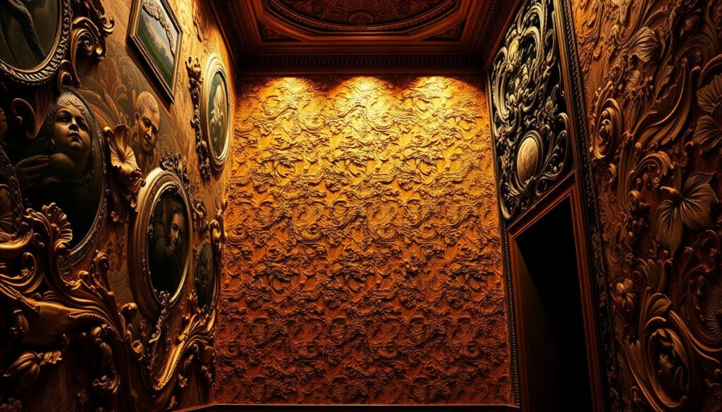 dramatic wall treatments