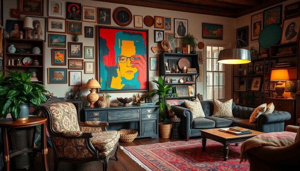 eclectic home decor