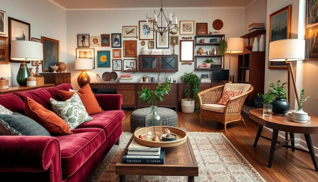 eclectic home decor