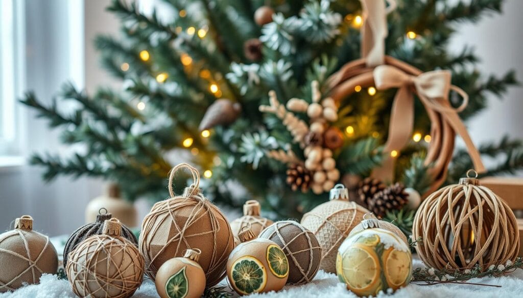 eco-friendly Christmas ornaments
