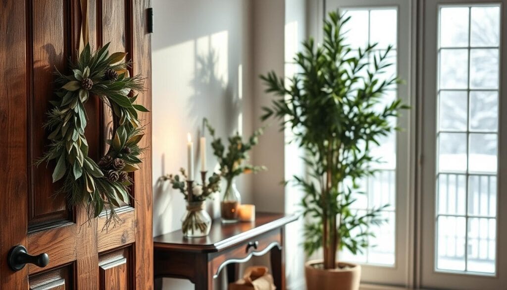 eco-friendly festive decor