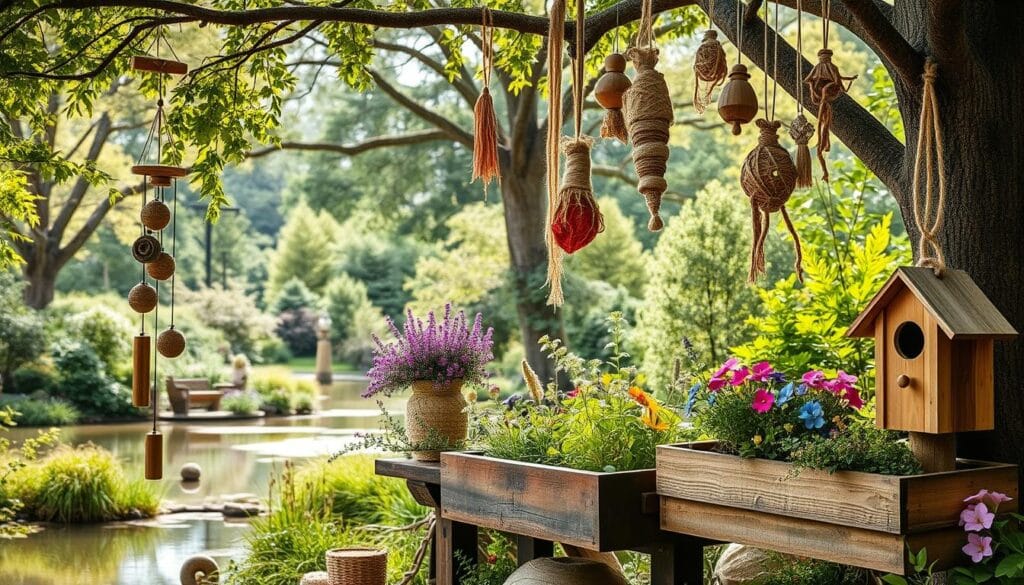 eco-friendly garden decor
