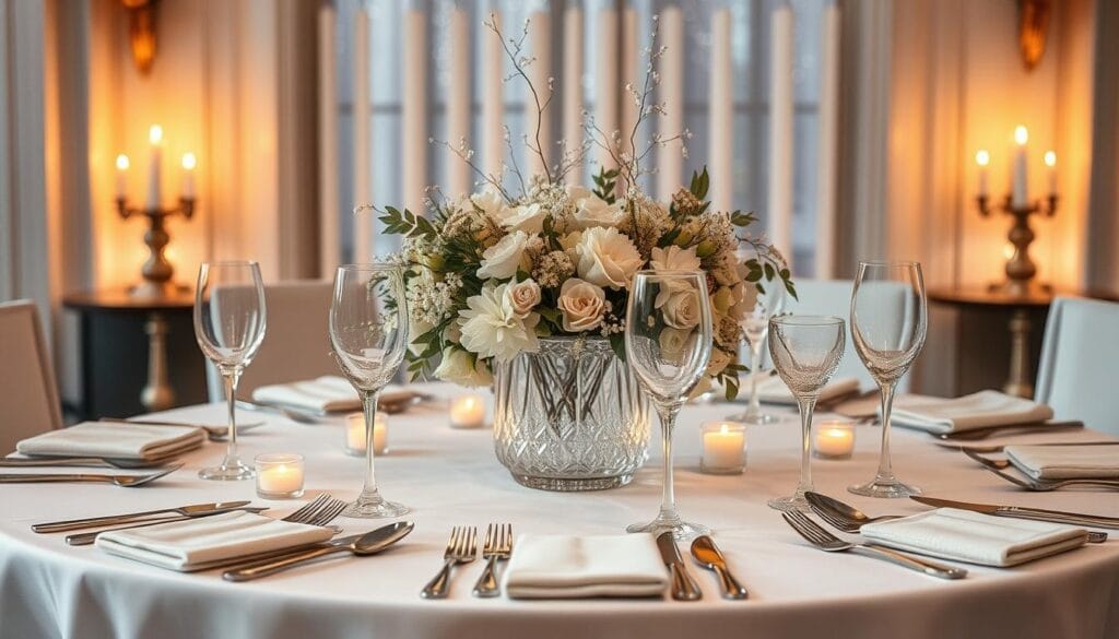 elegant table settings