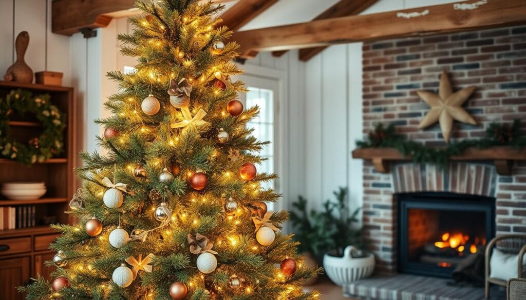 farmhouse Christmas tree
