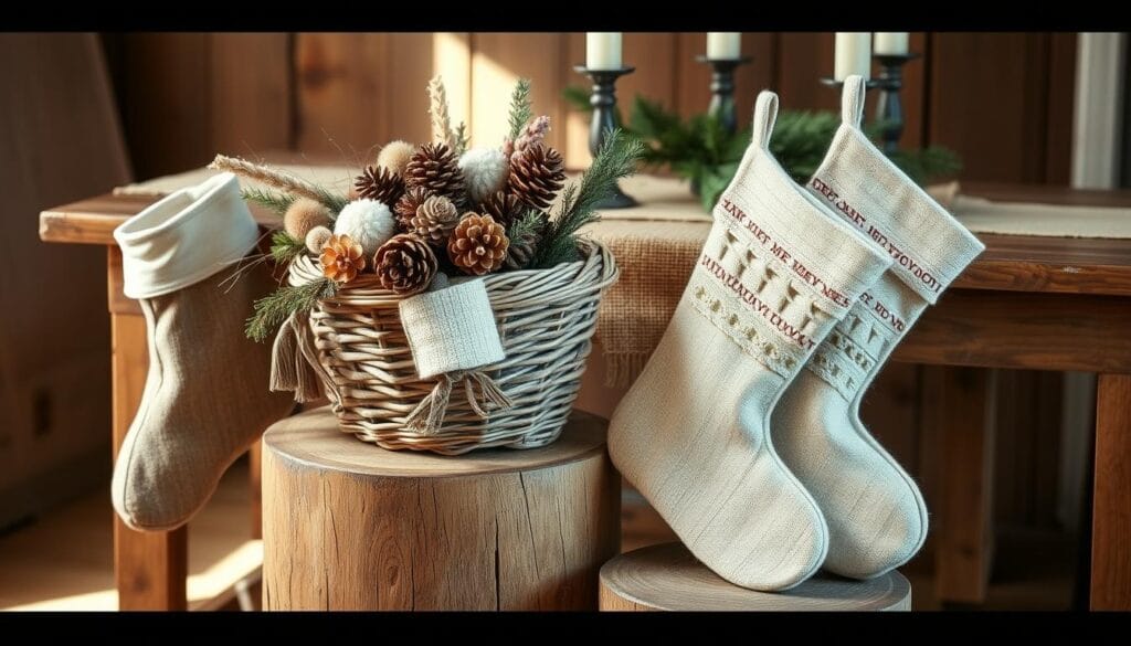 farmhouse style holiday crafts