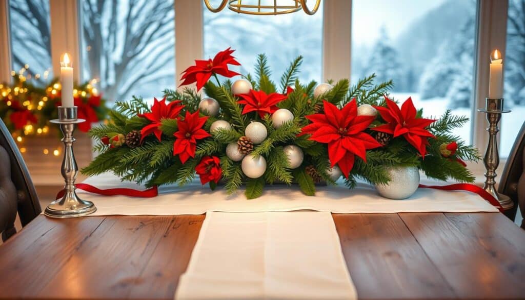 festive dining table centerpieces