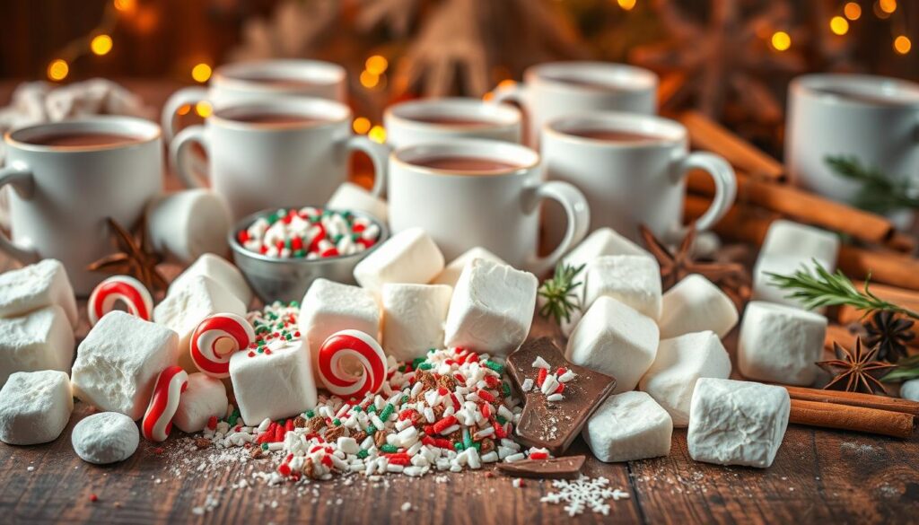 festive hot chocolate toppings