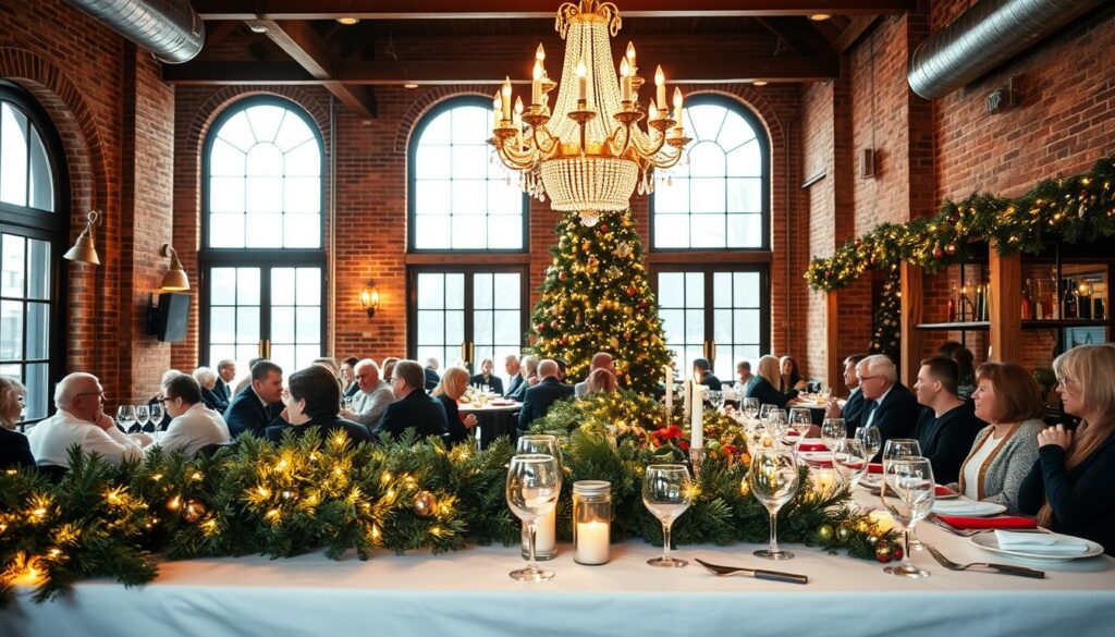 festive restaurant event