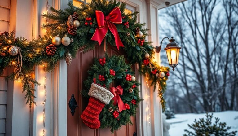 front door christmas decor ideas