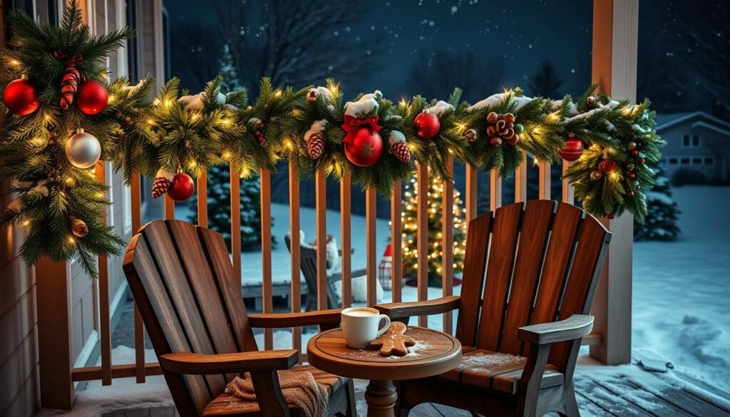 front patio christmas decor ideas