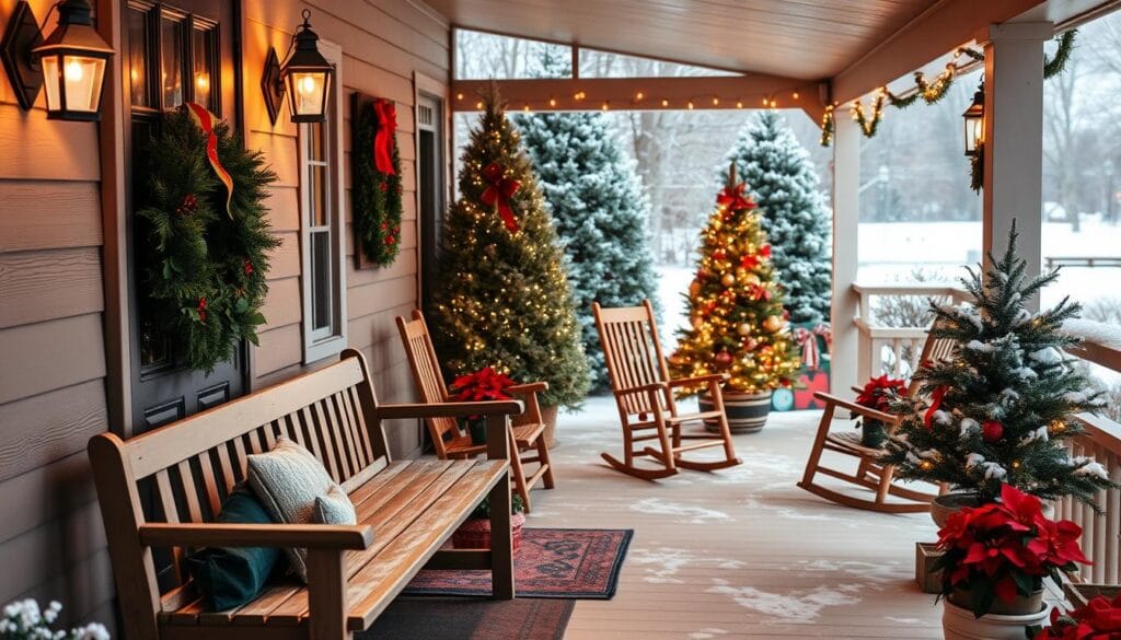 front porch christmas decor ideas