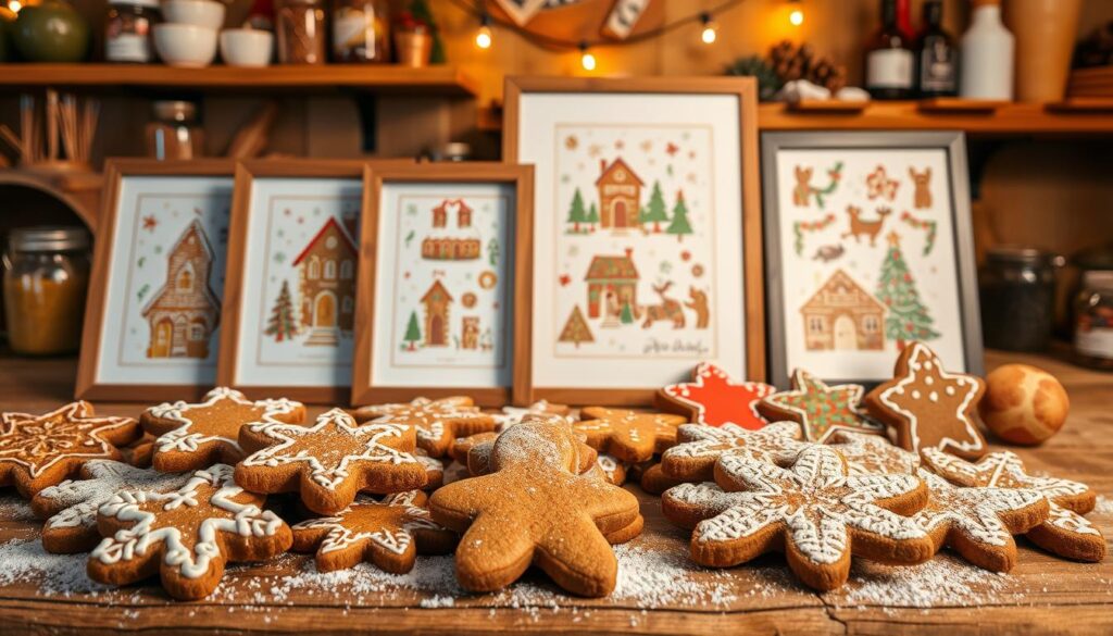 gingerbread artwork printables
