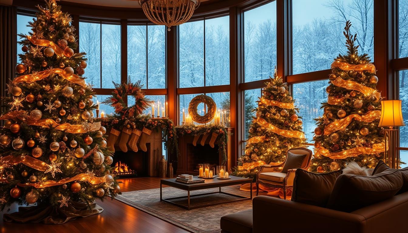 glam christmas decor ideas