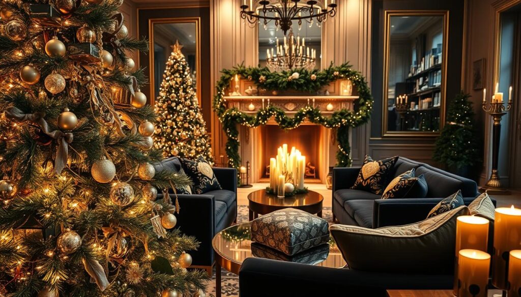 glam holiday style