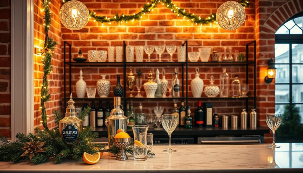 holiday bar decor ideas