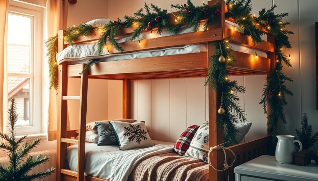holiday bunkbed decor