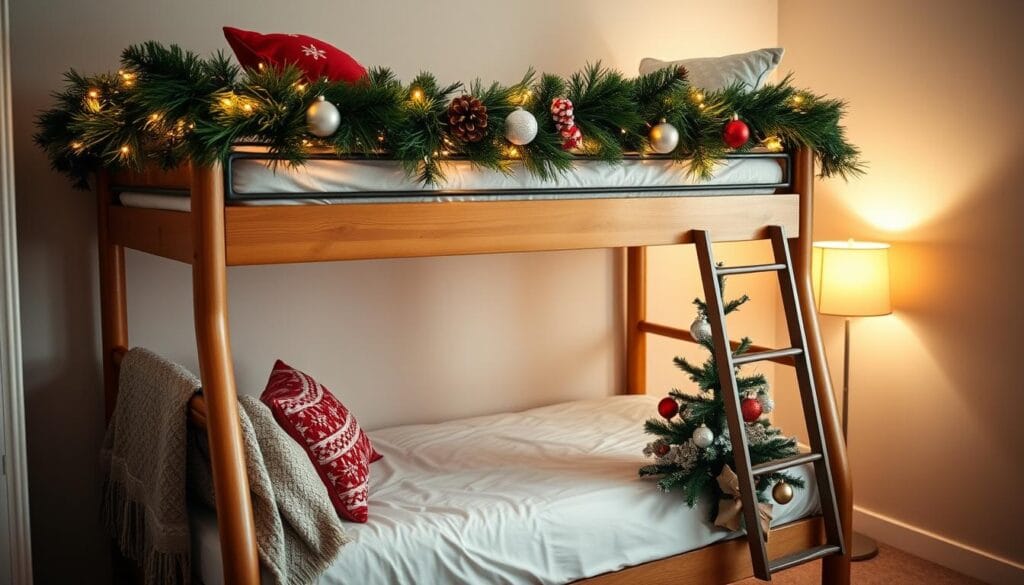 holiday bunkbed decor