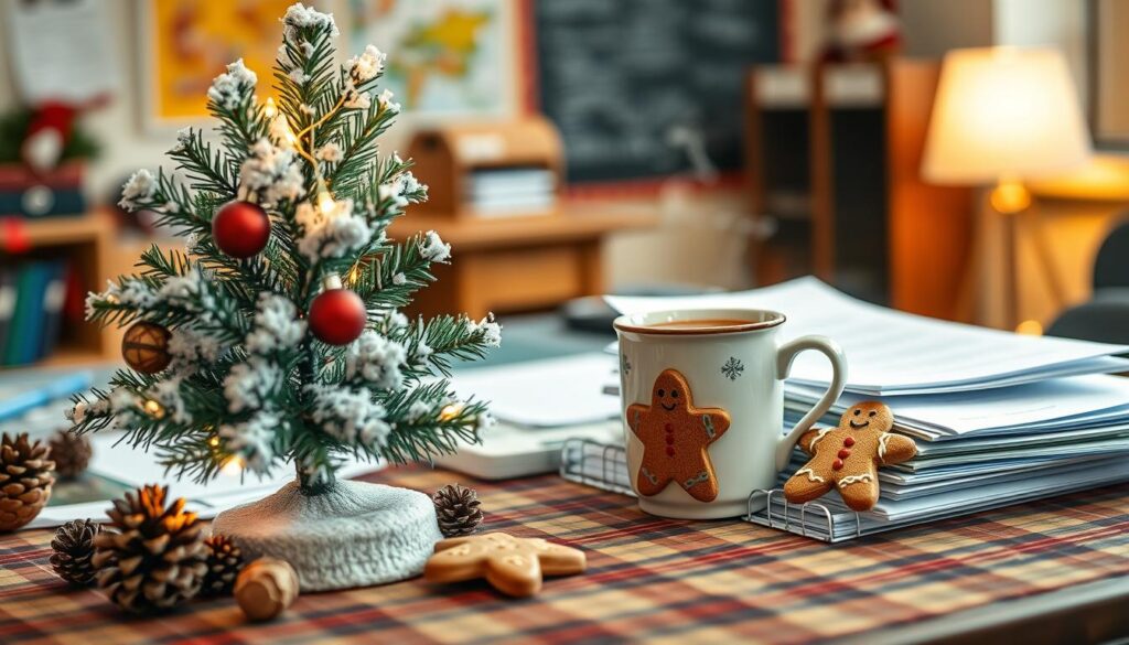 holiday desk decorations for classroom