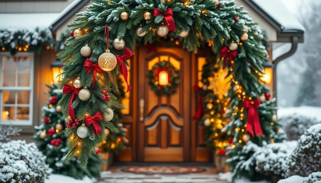 holiday door decorations