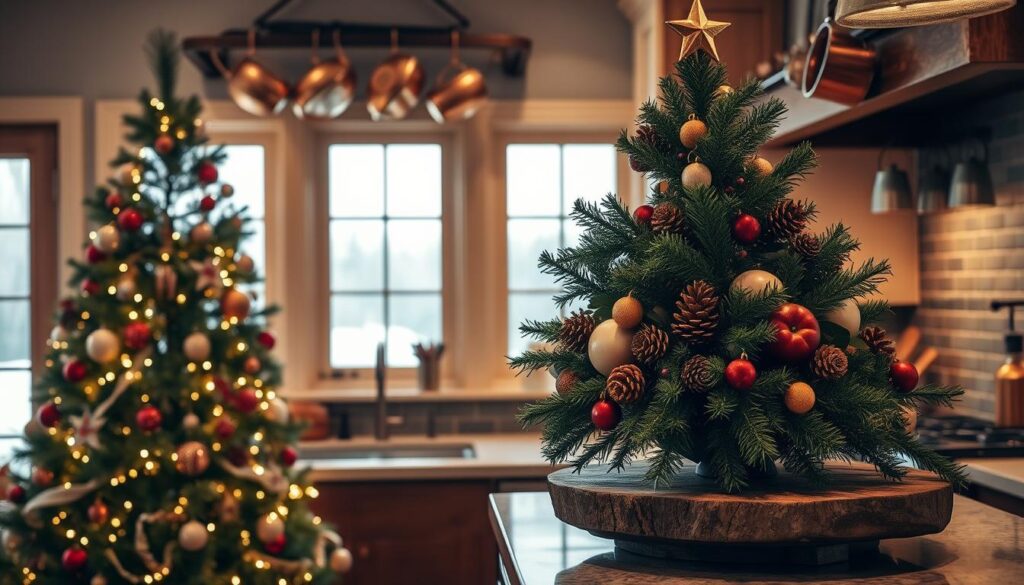 holiday kitchen focal point