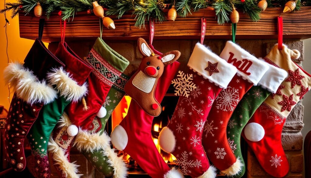 holiday stocking decorations